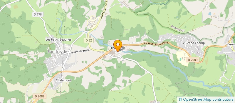 localisation de l'entreprise MN CONSTRUCT MACONNER CARRELAG DALLAGE  SAINT-GENES-CHAMPANELLE