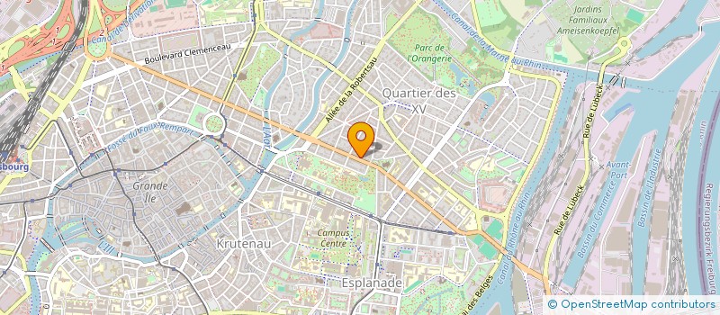 localisation de l'entreprise MN CONSULTING  STRASBOURG