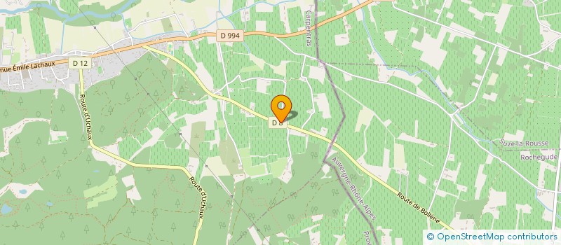 localisation de l'entreprise MN DE CHABRIERES  BOLLENE