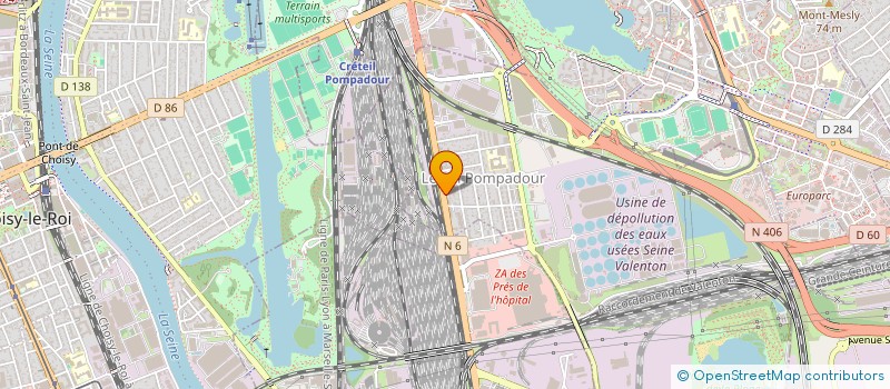 localisation de l'entreprise MN DESIGN à VALENTON