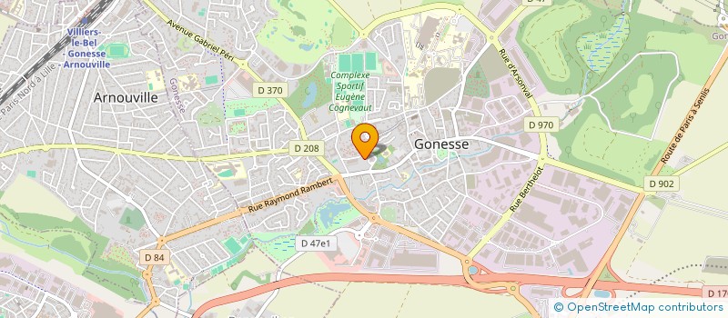 localisation de l'entreprise MN DRIVE SERVICES à GONESSE