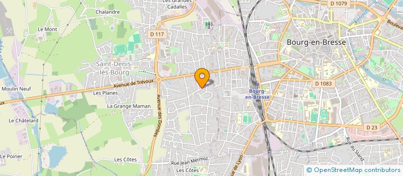 localisation de l'entreprise MN FINANCE à SAINT-DENIS-LES-BOURG