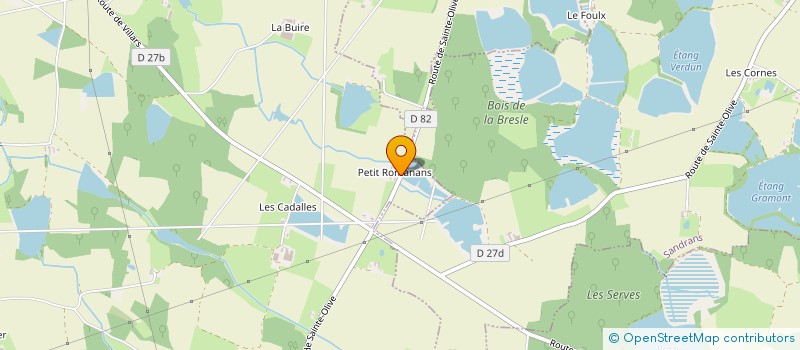 localisation de l'entreprise MN FLUTET à SAINT-TRIVIER-SUR-MOIGNANS