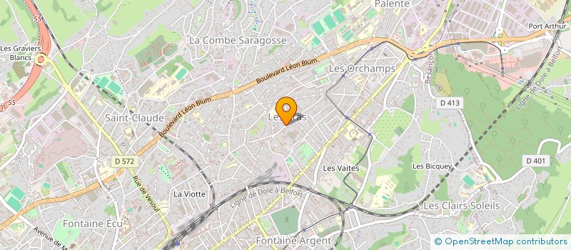 localisation de l'entreprise MN LAST MILE  BESANCON