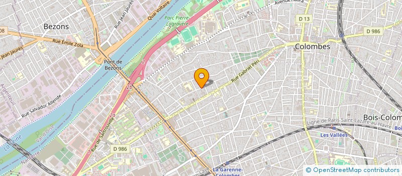 localisation de l'entreprise MN & MD PRESTA à COLOMBES