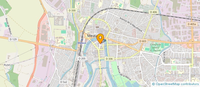 localisation de l'entreprise MN OPTIC à MEAUX