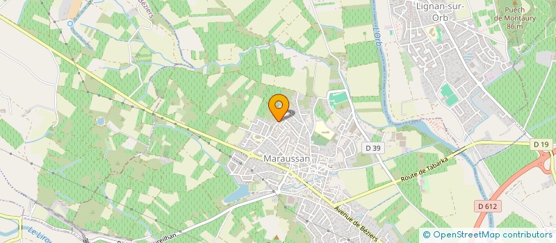 localisation de l'entreprise MN POWER  MARAUSSAN