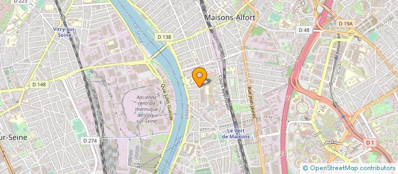 localisation de l'entreprise MN SECURITE PRIVEE à ALFORTVILLE