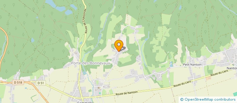 localisation de l'entreprise MN SERVICES  PORTE-DES-BONNEVAUX