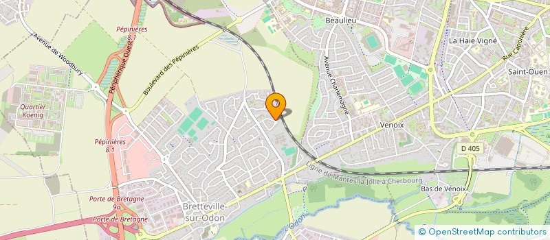 localisation de l'entreprise MN STYLE & MODE  BRETTEVILLE-SUR-ODON