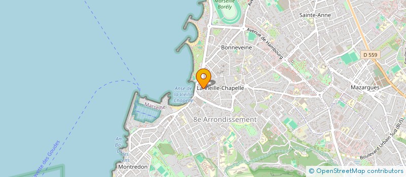 localisation de l'entreprise MN-VEST à MARSEILLE