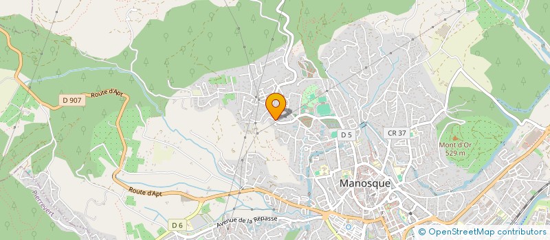 localisation de l'entreprise MN23 CONSEIL ET PERFORMANCE à MANOSQUE