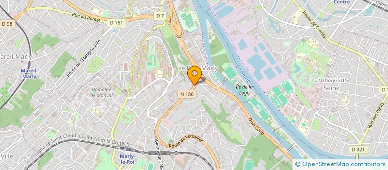 localisation de l'entreprise MN2A  MONTIGNY LES CORMEILLES