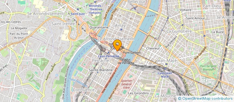 localisation de l'entreprise MN2J  LYON 2EME