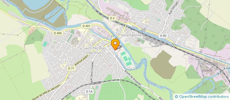 localisation de l'entreprise MN2LH  SAINT-NICOLAS-DE-PORT