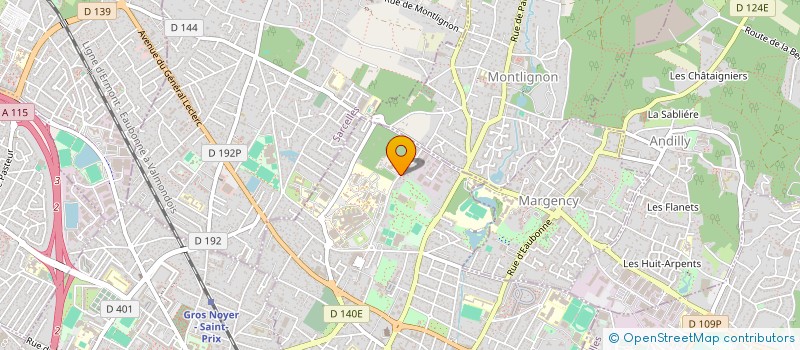 localisation de l'entreprise MNA à EAUBONNE