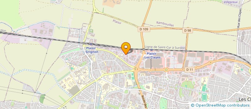 localisation de l'entreprise MNA à PLAISIR