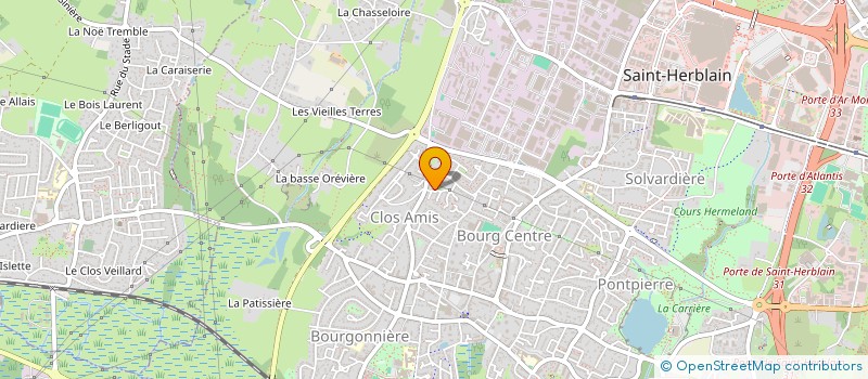 localisation de l'entreprise MNA TAXI  SAINT-HERBLAIN