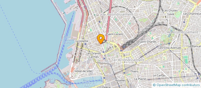 localisation de l'entreprise MNB à MARSEILLE
