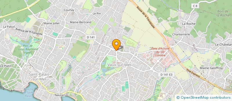 localisation de l'entreprise MNB  VAUX-SUR-MER