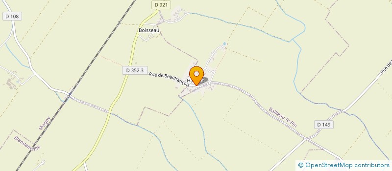 localisation de l'entreprise MNB à BAILLEAU-LE-PIN