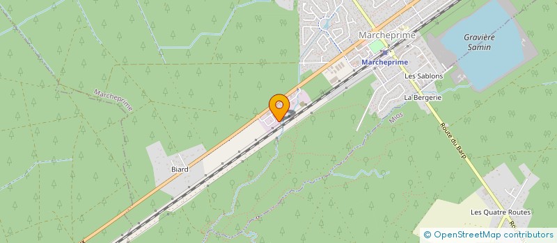 localisation de l'entreprise MNB  MARCHEPRIME