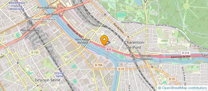 localisation de l'entreprise MNB  CHARENTON-LE-PONT