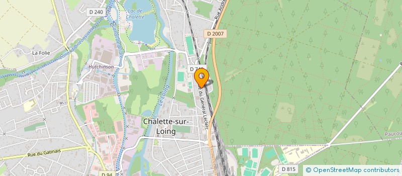 localisation de l'entreprise MNB  CHALETTE-SUR-LOING