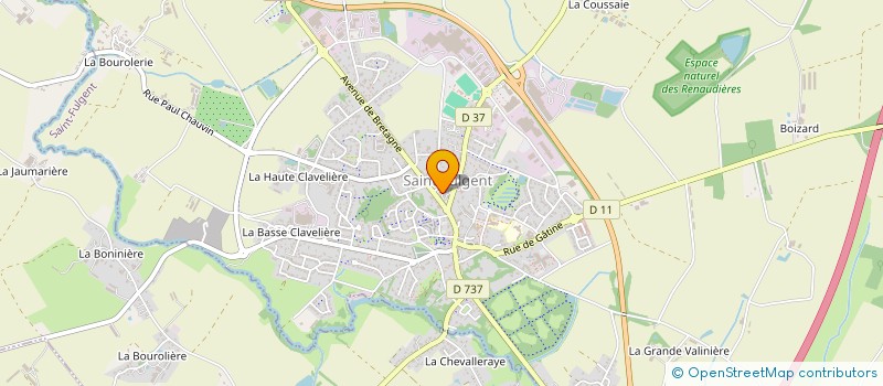 localisation de l'entreprise MNB HOLDING  SAINT-FULGENT