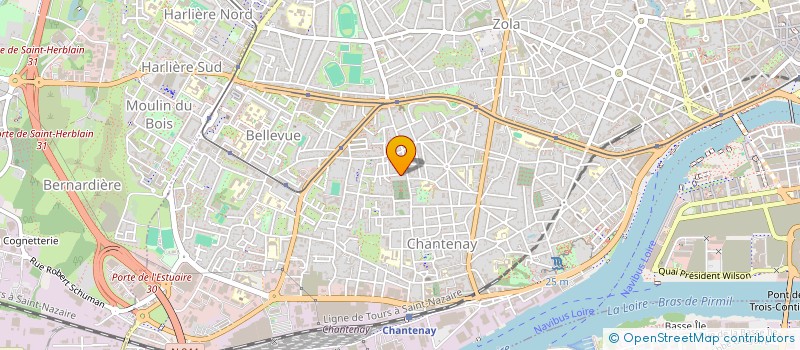 localisation de l'entreprise MNB2L  NANTES