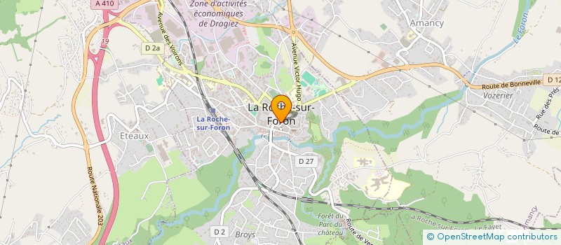 localisation de l'entreprise MNBRASSERIE à LA ROCHE-SUR-FORON