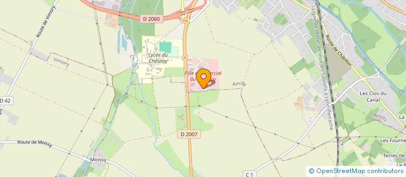 localisation de l'entreprise MNBZ HOLDING à AMILLY