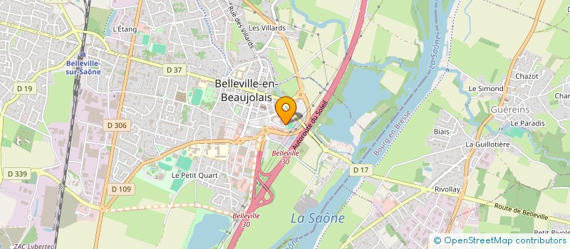 localisation de l'entreprise MNC  BELLEVILLE-EN-BEAUJOLAIS