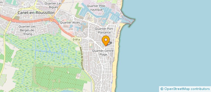 localisation de l'entreprise MNC à CANET-EN-ROUSSILLON