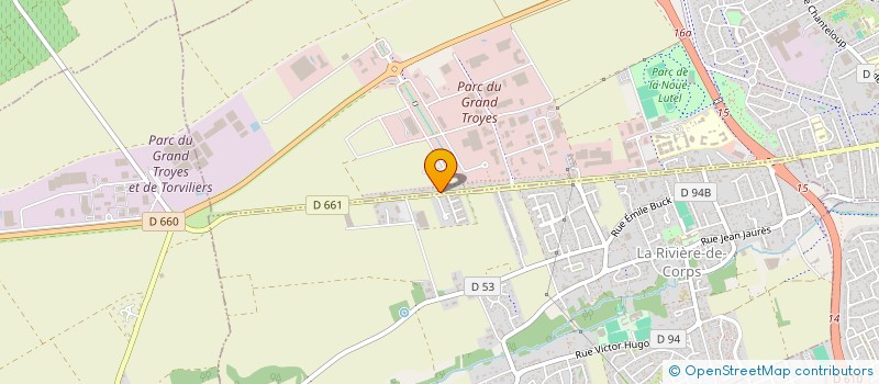 localisation de l'entreprise MNC  SAINTE SAVINE