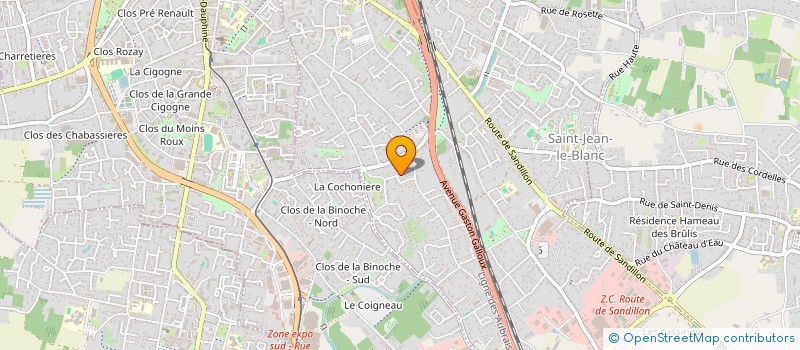 localisation de l'entreprise MNC CANDE SAS à SAINT-JEAN-LE-BLANC
