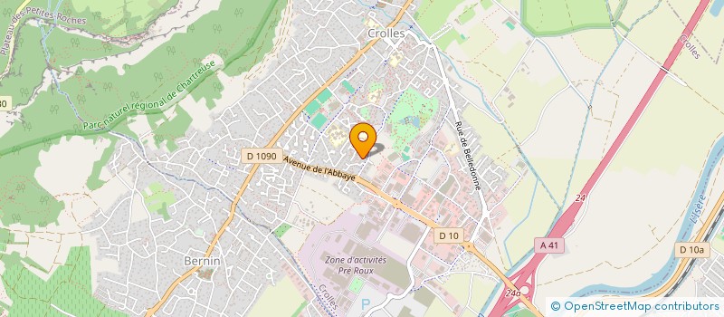 localisation de l'entreprise MNC CLEANERS  CROLLES