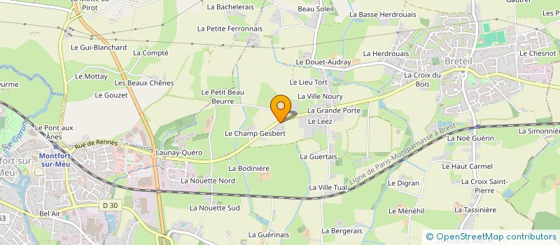 localisation de l'entreprise MNC  DEMARQUES  BRETEIL