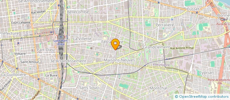 localisation de l'entreprise MNC EVENT'S  LYON