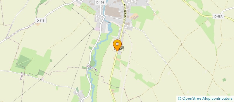 localisation de l'entreprise MNC IMMO  SOLESMES