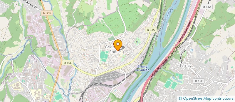 localisation de l'entreprise MNC TRANSPORTS à GRIGNY