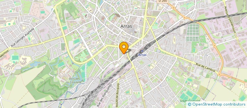 localisation de l'entreprise MNC3H à ARRAS