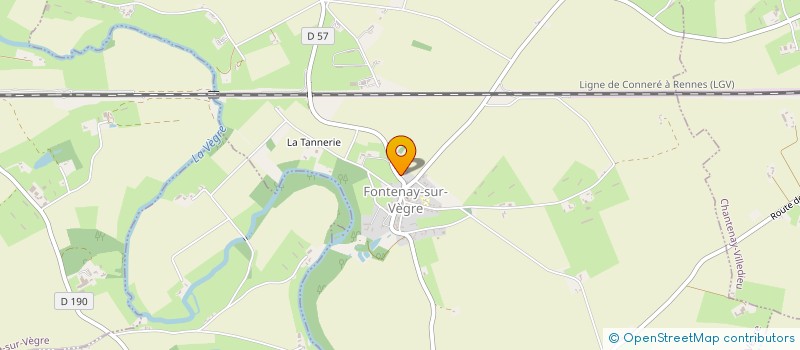 localisation de l'entreprise MNCB  CHEVILLE