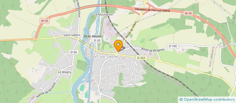 localisation de l'entreprise MNCC  PORT-SUR-SAONE