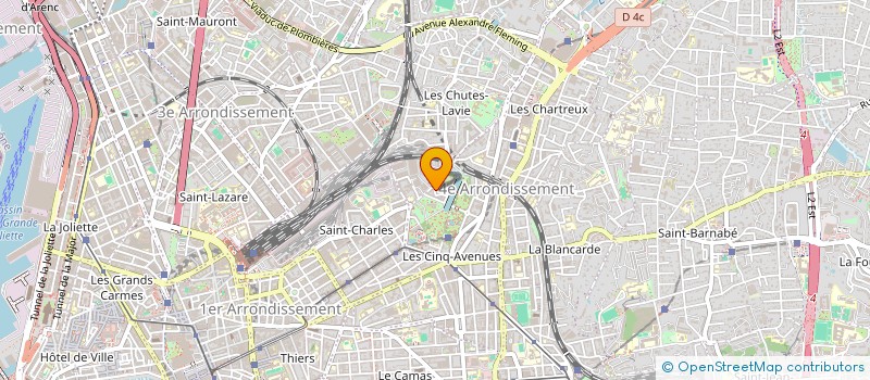 localisation de l'entreprise MNCG à MARSEILLE