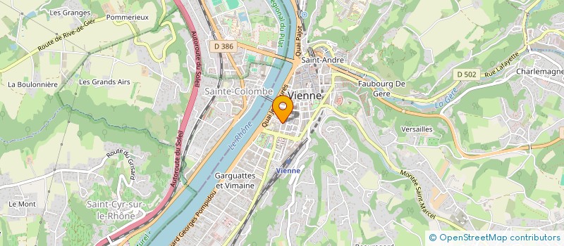 localisation de l'entreprise MNCOLLECTIONS à VIENNE