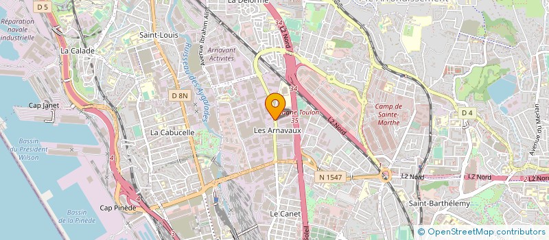 localisation de l'entreprise MNCS à MARSEILLE