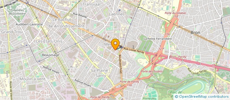 localisation de l'entreprise MND à LYON
