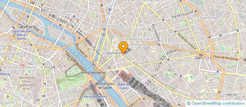 localisation de l'entreprise MND  PARIS