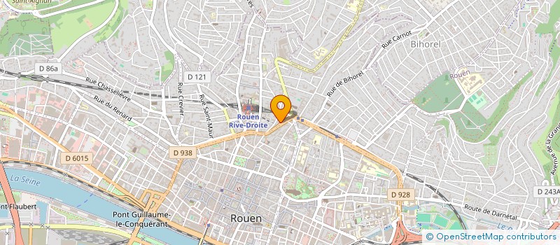 localisation de l'entreprise MND IMMOBILIERE à ROUEN